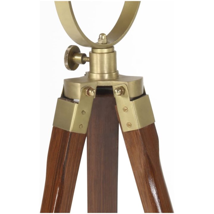 Golvlampa massivt mangoträ 97 cm vidaXL – bild 11