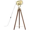 Golvlampa massivt mangoträ 97 cm vidaXL – miniatyr 1