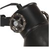 Golvlampa med 2 lampskärmar svart E27 gjutjärn vidaXL – miniatyr 6