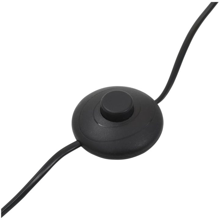 Golvlampa med skärm av rispapper och aluminiumfot 130 cm vidaXL 135 cm – bild 6