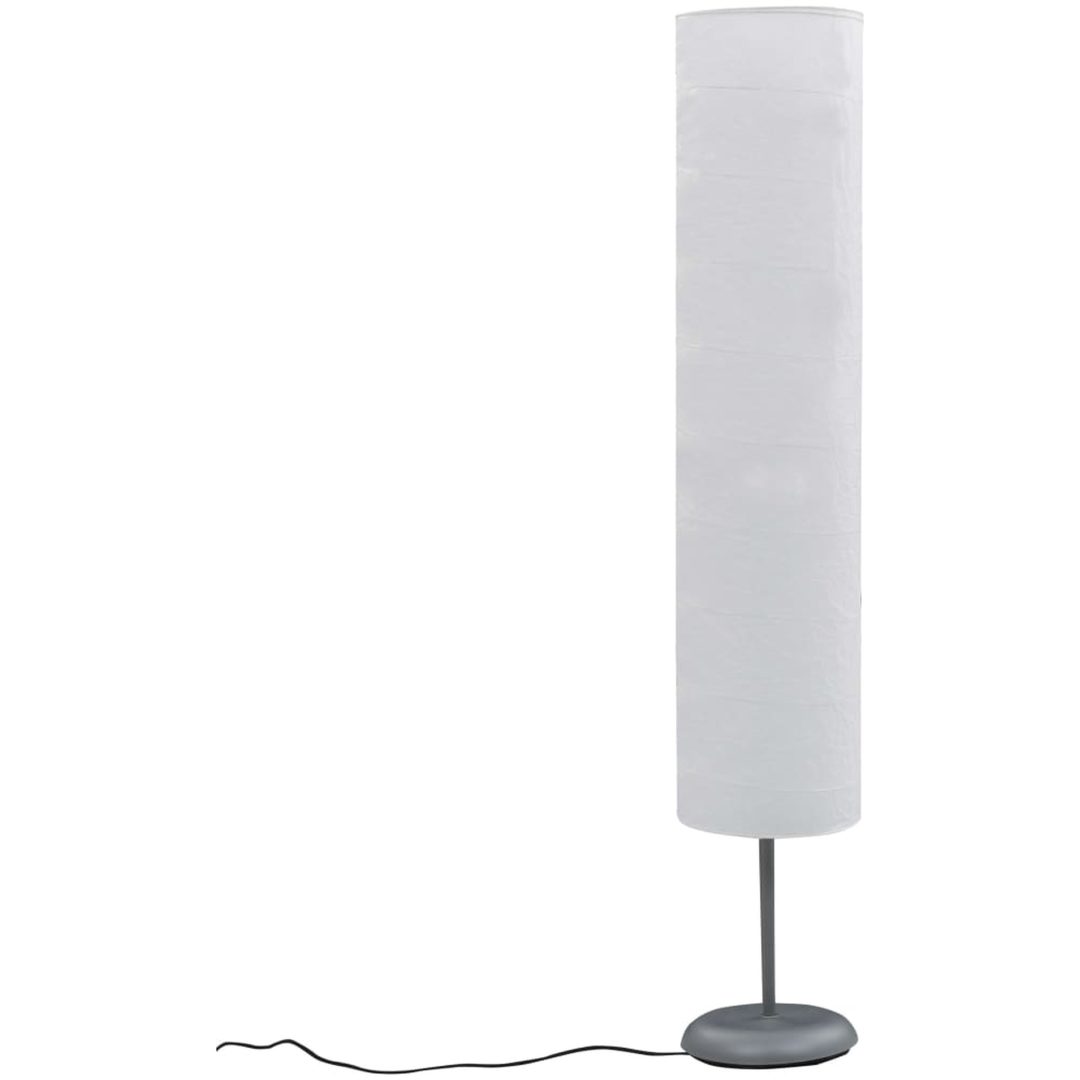 Golvlampa med stativ 121 cm vit E27 vidaXL – bild 3