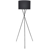 Golvlampa med stativ 139 cm svart vidaXL