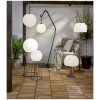 Golvlampa Rhodos Vit Star Trading – miniatyr 2