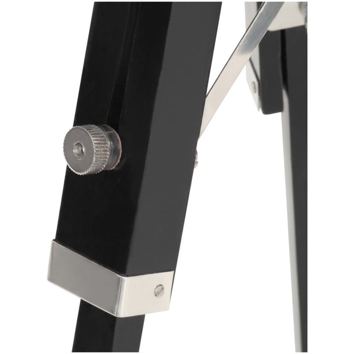 Golvlampa svart massivt mangoträ 69 cm vidaXL – bild 11