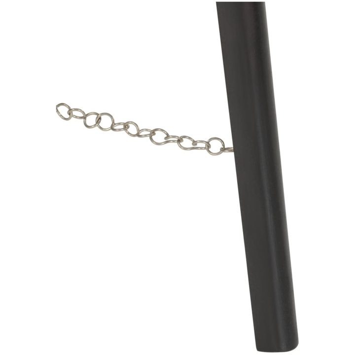 Golvlampa svart massivt mangoträ 97 cm vidaXL – bild 11
