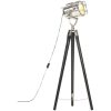 Golvlampa svart massivt mangoträ 97 cm vidaXL – miniatyr 1