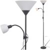 Golvlampa svart vidaXL – miniatyr 3
