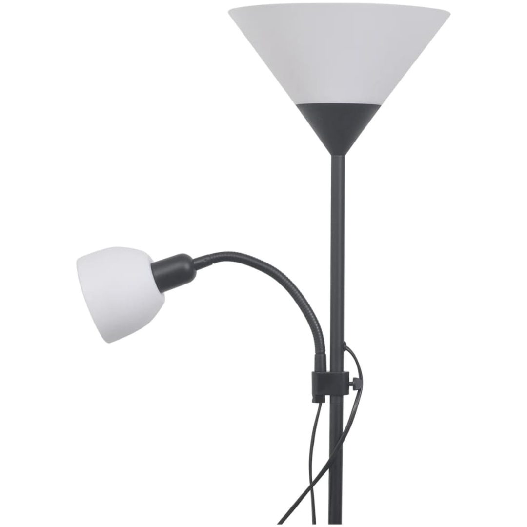 Golvlampa svart vidaXL – bild 4