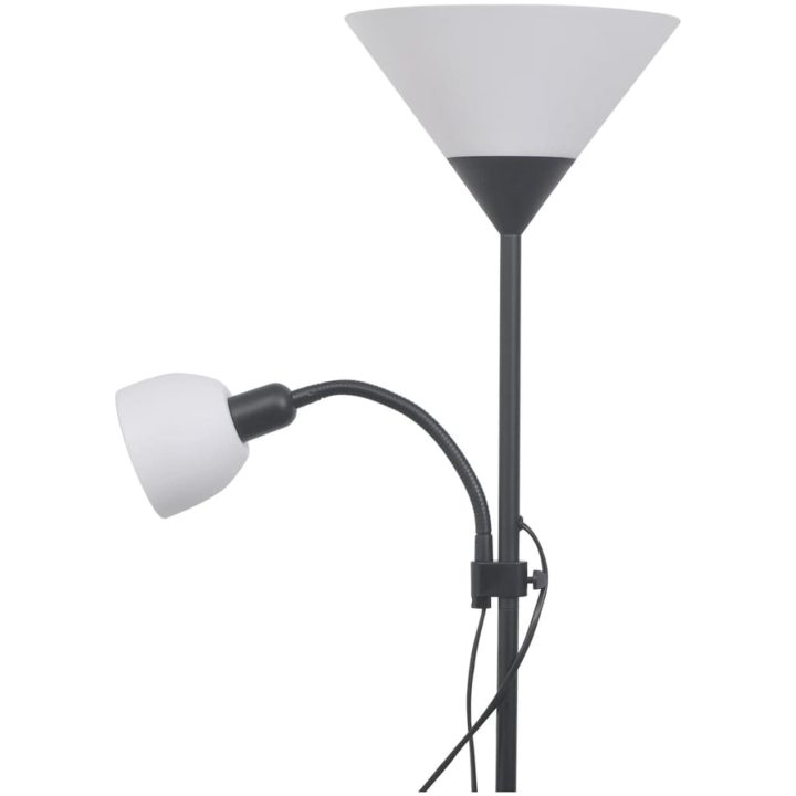 Golvlampa svart vidaXL – bild 4