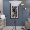 Golvlampa svart vidaXL – miniatyr 1
