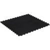Golvplatta gummi svart 12 mm 100x100 cm vidaXL – miniatyr 2