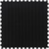 Golvplatta gummi svart 12 mm 100x100 cm vidaXL – miniatyr 3