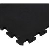 Golvplatta gummi svart 12 mm 100x100 cm vidaXL – miniatyr 4