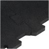 Golvplatta gummi svart 12 mm 100x100 cm vidaXL – miniatyr 6
