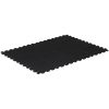 Golvplatta gummi svart 12 mm 90x120 cm vidaXL – miniatyr 2
