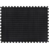 Golvplatta gummi svart 12 mm 90x120 cm vidaXL – miniatyr 3
