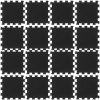 Golvplattor gummi 16 st svart 16 mm 30x30 cm vidaXL – miniatyr 3