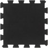 Golvplattor gummi 9 st svart 16 mm 30x30 cm vidaXL – miniatyr 2