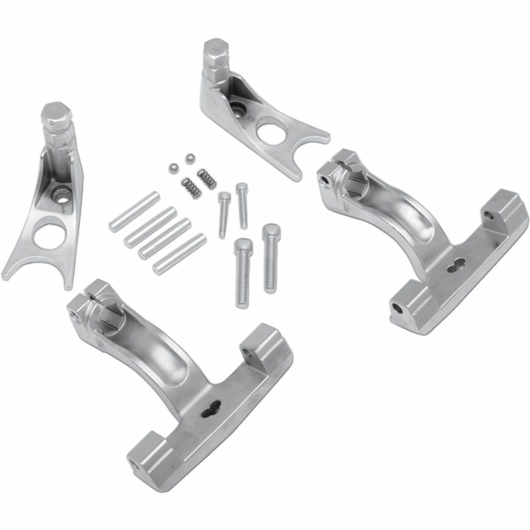 Golvsats Passagerare Krom/polerad DRAG SPECIALTIES