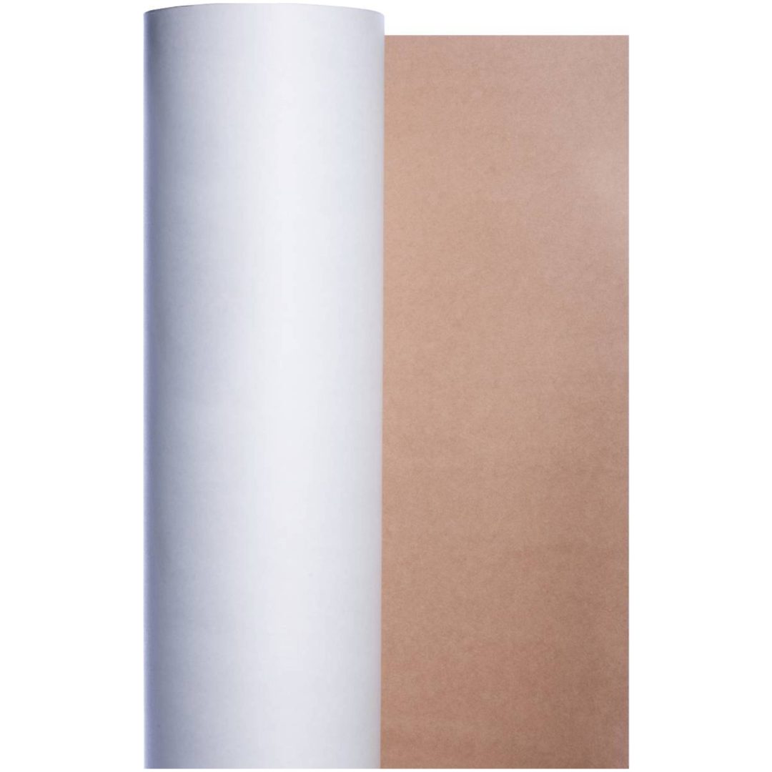 Golvskyddspapp oplastad MJÖLKPAPP OBELAGD 1200MM
