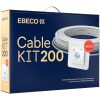 Golvvärmekabel Kit Ebeco, 200W, 18,5 m MALMBERGS – miniatyr 1