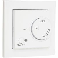 Golvvärmetermostat Optima, 3200W, Signalvit MALMBERGS
