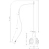 Grafika Fönsterlampa, Vit ANETA HOME Vit – miniatyr 3
