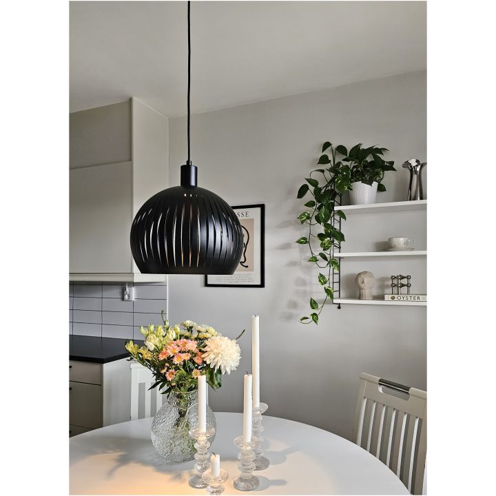 Grafika Taklampa 30cm, Svart ANETA HOME Svart – bild 3