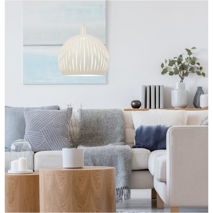 Grafika Taklampa 30cm, Vit ANETA HOME Vit – bild 4