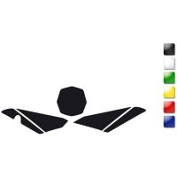 GREEN CROSS FRONT PLATE STICKER HUSQVARNA TC449 '11