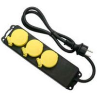 GRENUTTAG MJ 3V SVART1 M KABEL + LOCK