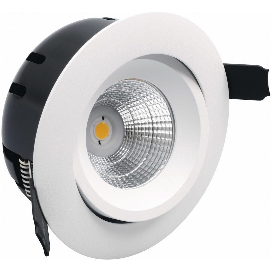 Greven Tune, LED-downlight 230V, 6W, Vit, IP21 MALMBERGS – bild 3