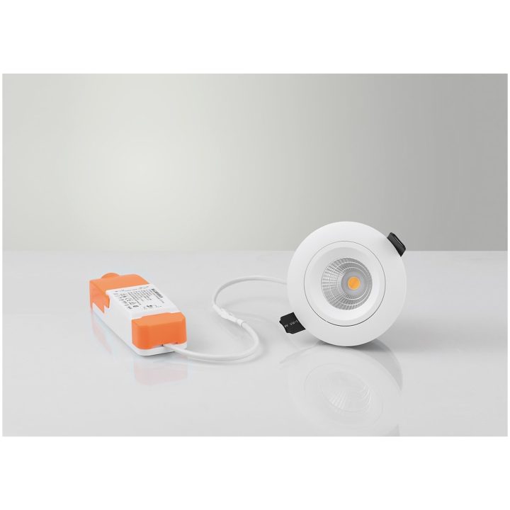 Greven Tune, LED-downlight 230V, 6W, Vit, IP21 MALMBERGS – bild 2