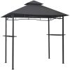 Grilltält 240x150x255 cm antracit stål vidaXL – miniatyr 2