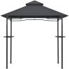 Grilltält 240x150x255 cm antracit stål vidaXL – miniatyr 3