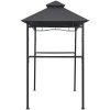 Grilltält 240x150x255 cm antracit stål vidaXL – miniatyr 4