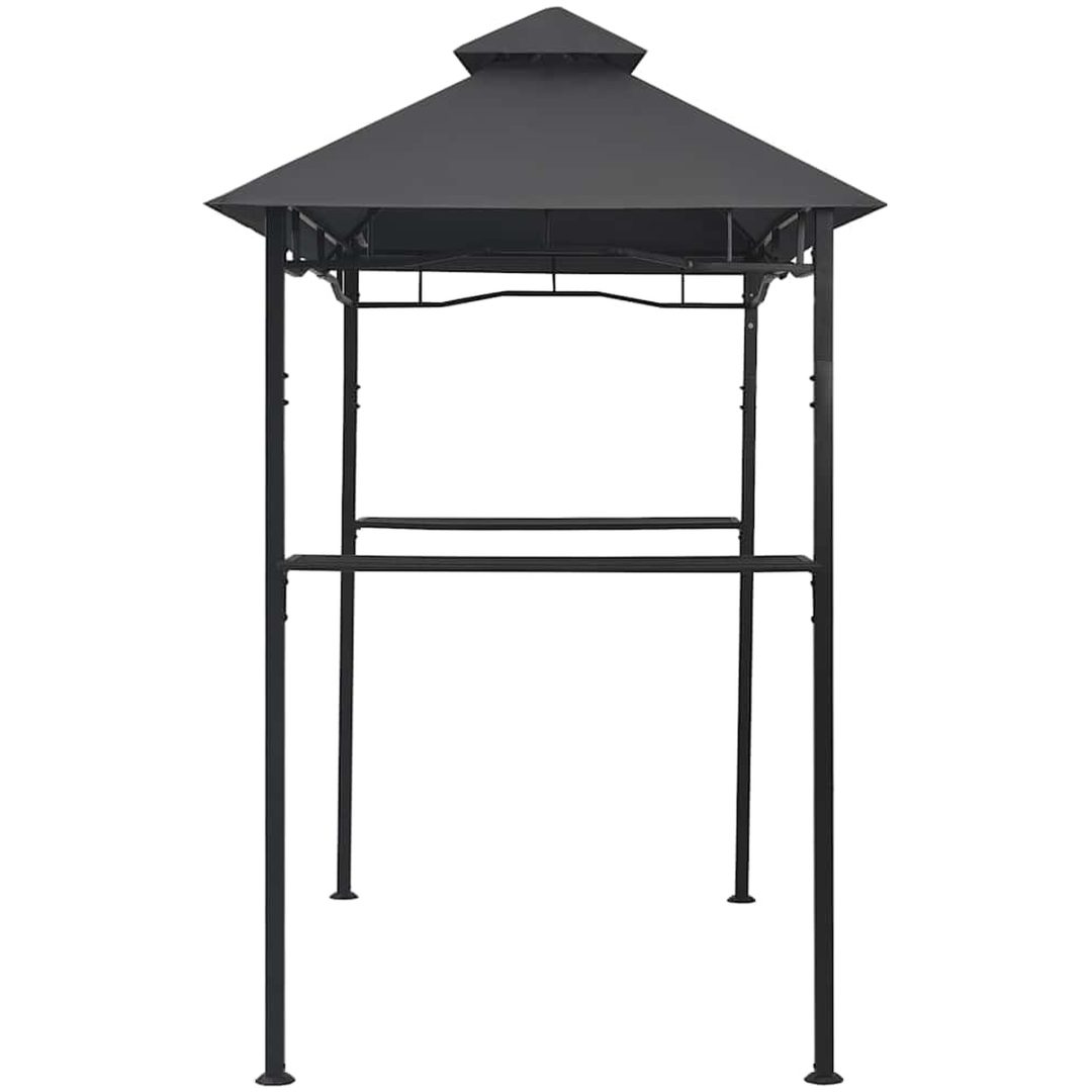 Grilltält 240x150x255 cm antracit stål vidaXL – bild 4