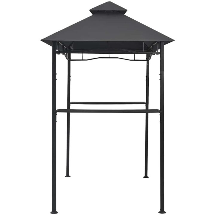 Grilltält 240x150x255 cm antracit stål vidaXL – bild 4