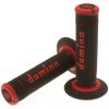Grips A190 Off-Road Full Diamond DOMINO Svart/Röd – miniatyr 2
