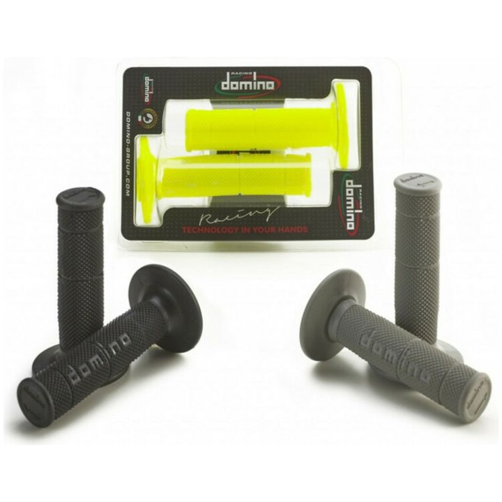 Grips cross enduro No Waffle DOMINO Svarta – bild 2