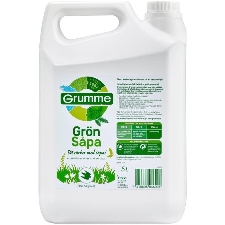 grönsåpa GRUMME SÅPA GRUMME FLYTANDE GUL 0,75L – bild 2
