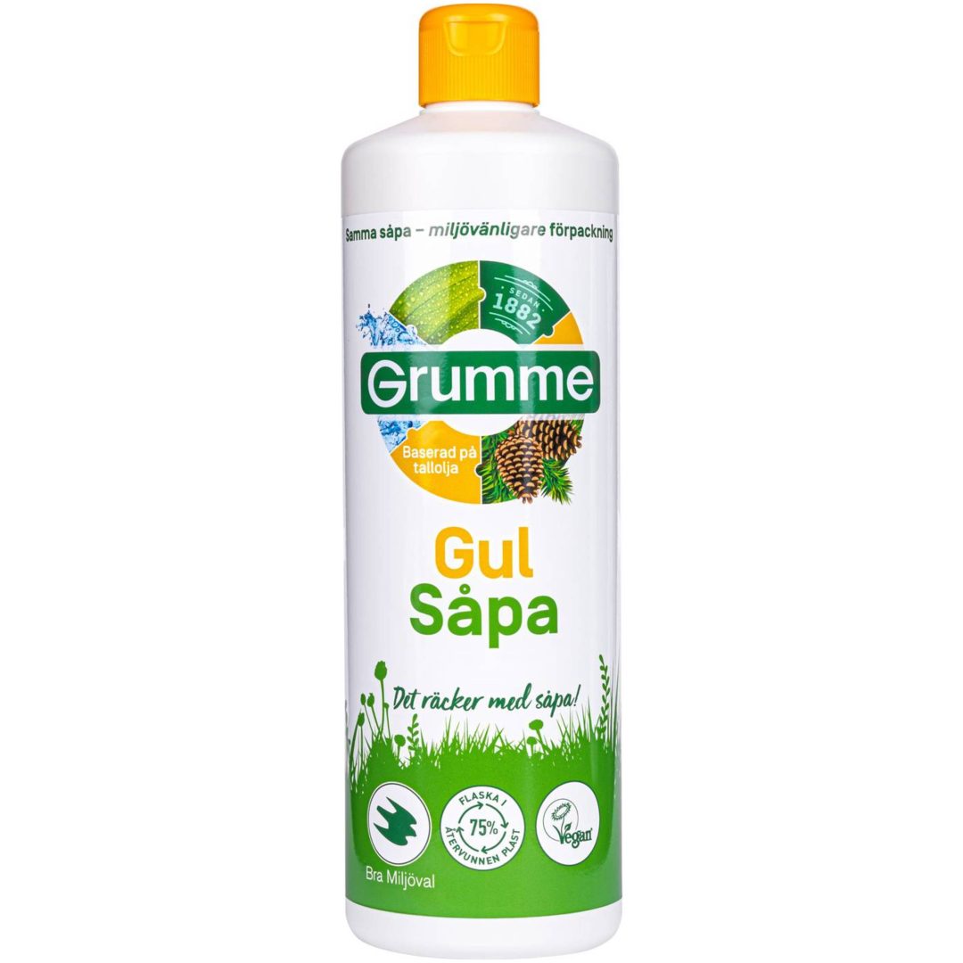 grönsåpa GRUMME SÅPA GRUMME FLYTANDE GUL 0,75L