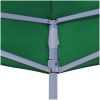 Grönt hopfällbart tält 3 x 3 m vidaXL – miniatyr 3