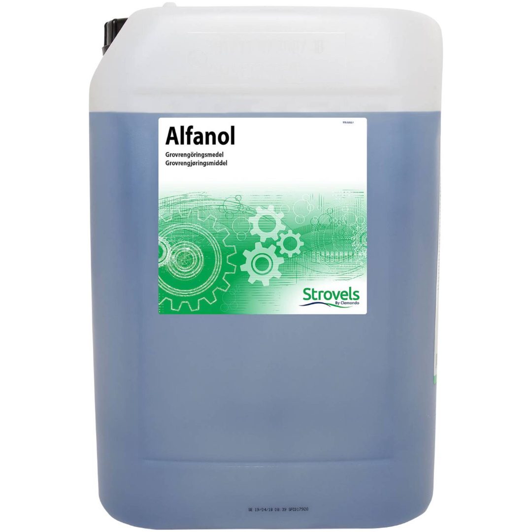 Grovrengöringsmedel Alfanol 25 l/210 l STROVELS GROVRENT STROVELS ALFANOL 25L