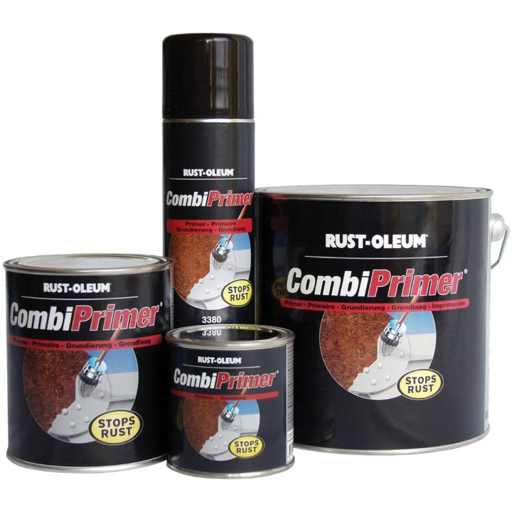 Grundfärg Rust-Oleum CombiPrimer ROSTSKYDDSPRI. 3369 RÖD 0,75L – bild 2