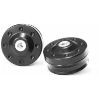 GTA Fork and Swingarm Protection (Wheel Axle) Black Ducati Ducati Scramber 800 GILLES TOOLING