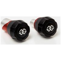 GTA Fork and Swingarm Protection (Wheel Axle) Black/Red Suzuki GSX-S750 GILLES TOOLING