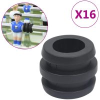 Gummifjäder för fotbollsbord med 15,9/16 mm stavar 16 st vidaXL