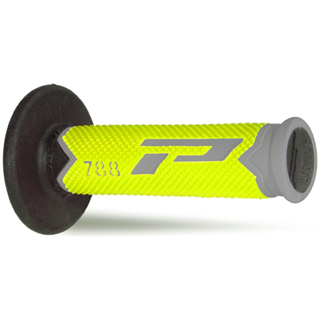 Gummihandtag Diamond Extra Neon/Svart/Gul/Grå Progrip