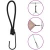 Gummistroppar med krok 25 st 17 cm vidaXL – miniatyr 4